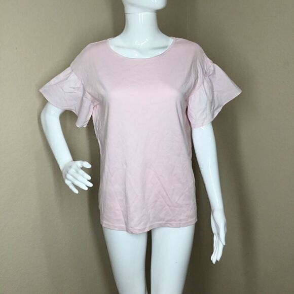 Halogen Ruffle Sleeve Top (A7) - Picture 1 of 6